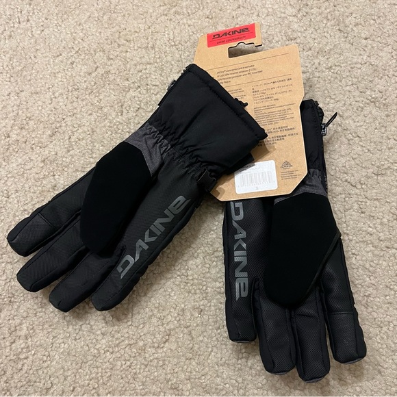 Dakine Omega Glove Carbon/Black Ski Snowboard Gloves Touchscreen Compatible S - Picture 3 of 5